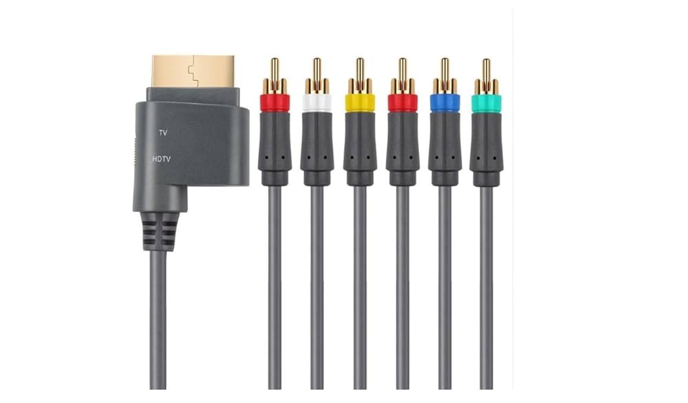 Xbox 360 Component HD AV Cable: xbox_360: Video Games